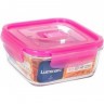 Контейнер LUMINARC ПЮРБОКС АКТИВ НЕОН РОЗОВЫЙ 1220мл квадратный P4567P