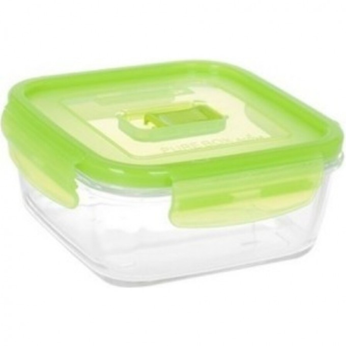 Контейнер стеклянный LUMINARC PUREBOX ACTIVE NEON MIX квадратный 760 мл P4566