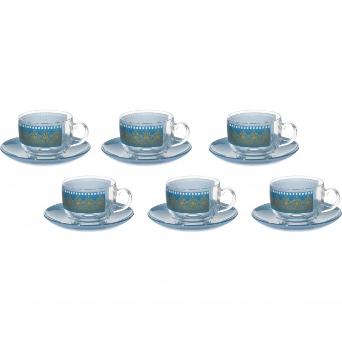 Набор чайный LUMINARC BAGATELLE TURQUOISE 220 мл Q8812