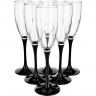 Набор фужеров (бокалов) для шампанского LUMINARC ДОМИНО 170 мл, 6 шт H8167