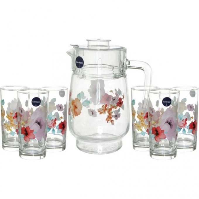 Набор питьевой LUMINARC ФЛОРЕНТИНА 7 предметов Q4096