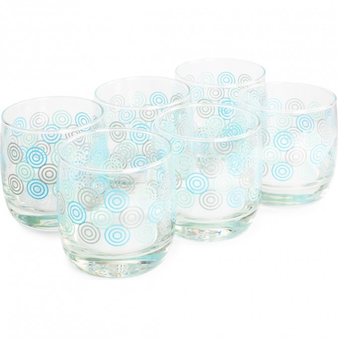 Набор стаканов LUMINARC ФРАНЦУЗСКИЙ РЕСТОРАНЧИК КРУГИ 6 шт 310 мл низкие S0031