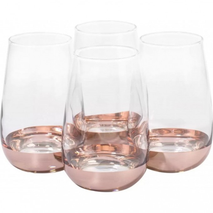 Набор стаканов LUMINARC СИР ДЕ КОНЬЯК ЭЛЕКТРИЧЕСКАЯ МЕДЬ 4 шт 350 мл высокие O0083