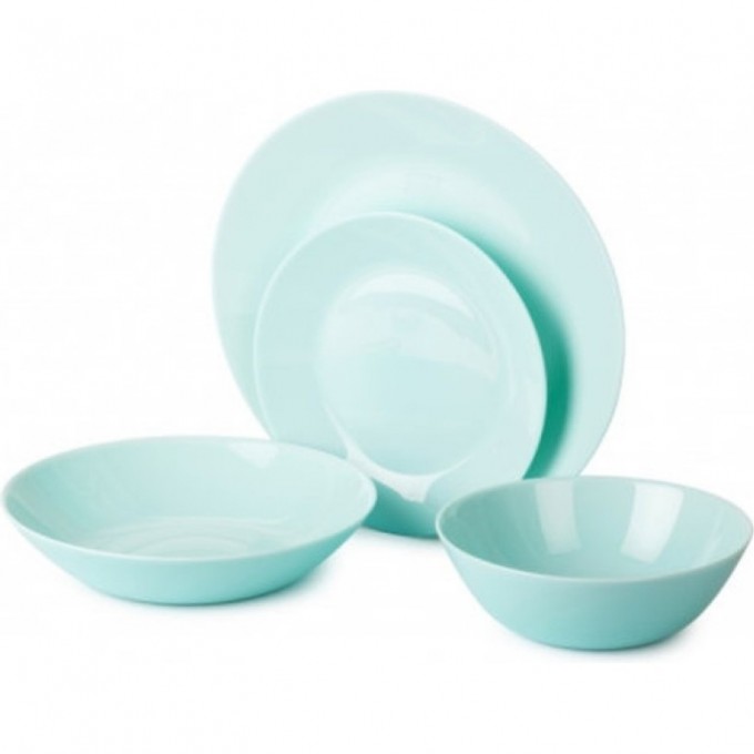 Набор столовый LUMINARC LILLIE TURQUOISE 16 предметов Q6883