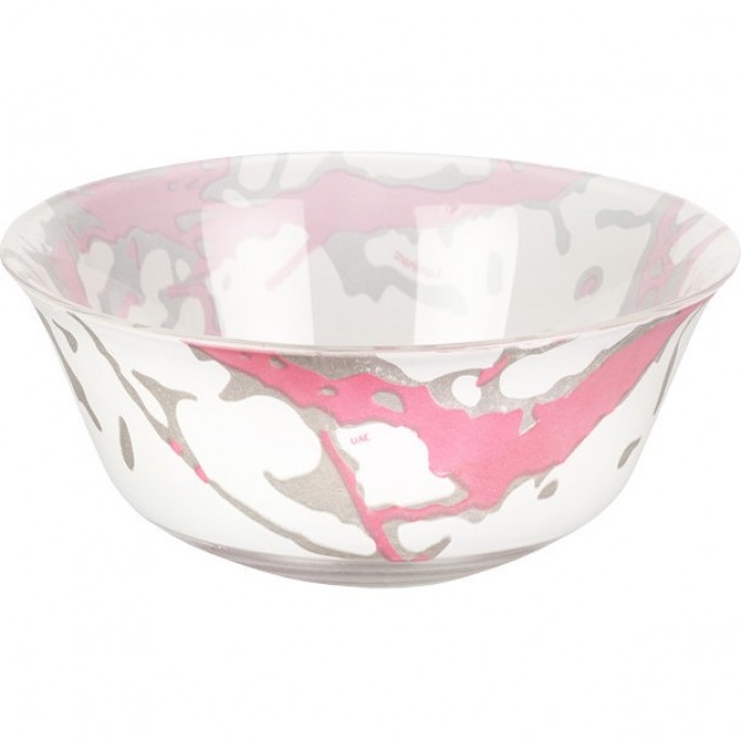 Салатник LUMINARC МАРБЛ ПИНК СИЛЬВЕР 12 см Q7482
