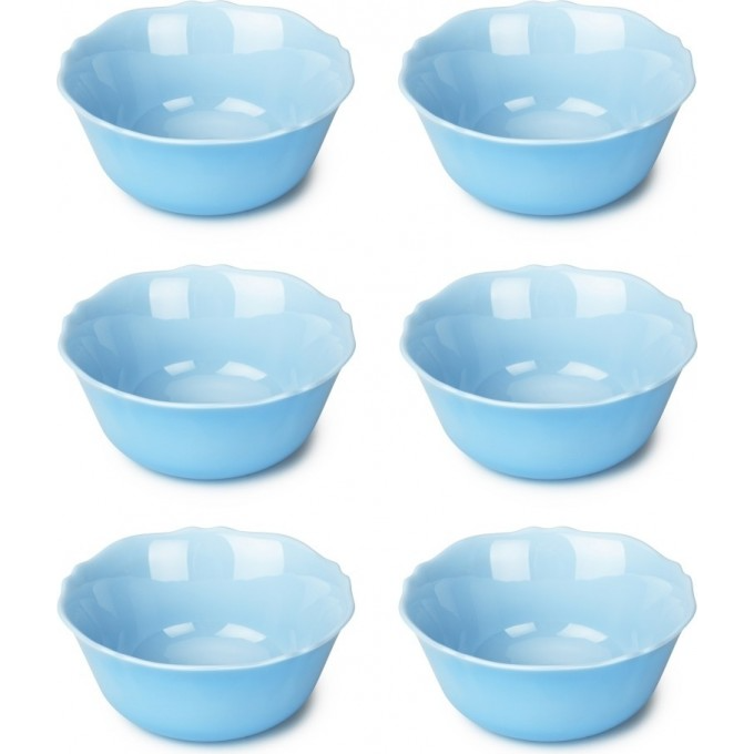 Салатники LUMINARC ЛУИ XV ЛАЙТ БЛЮ 12 см, 6 шт Q3802/6