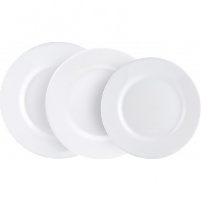 Столовый набор LUMINARC ДИРЕКТОР БЕЛЫЙ 18 предметов G0566