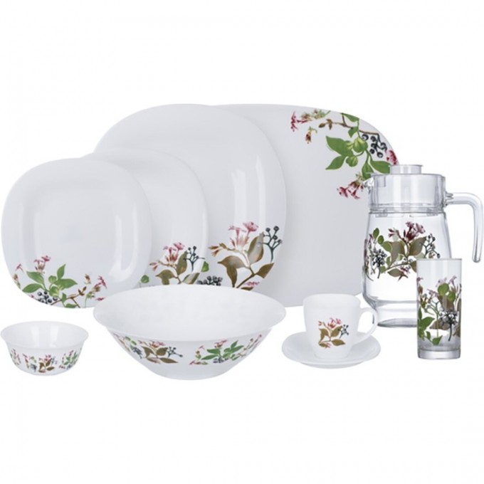 Столовый набор LUMINARC КАРИН ПРЮНЬЕ 46 предметов N2251