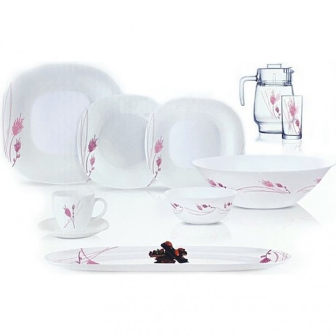 Столовый набор LUMINARC КАРИН ЯМИЛА 46 предметов P8382