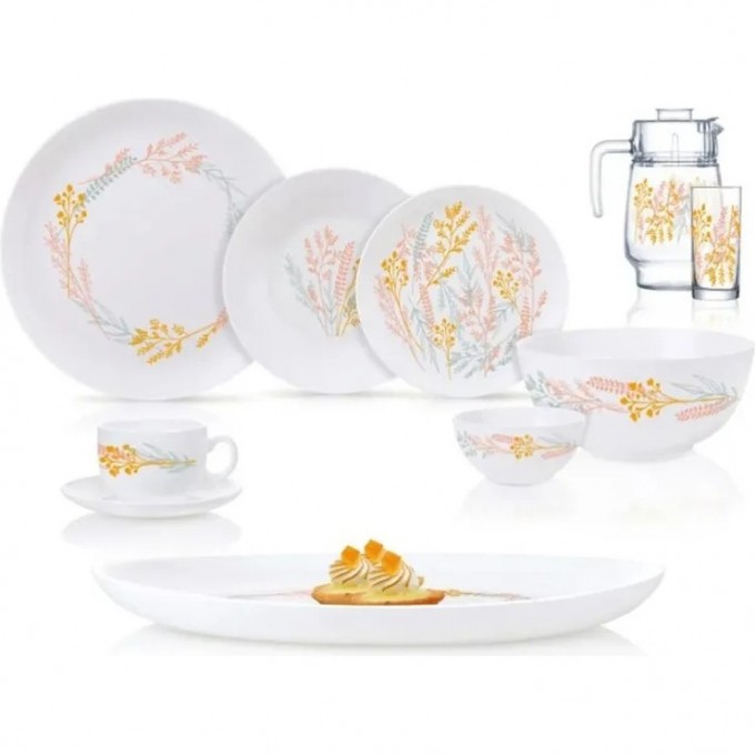 Столовый сервиз LUMINARC DIWALI CONTENTO (ДИВАЛИ КОНТЕНТО) 46 предметов Q7819