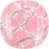 Тарелка десертная LUMINARC МАРБЛ ПИНК СИЛЬВЕР 19 см Q7480