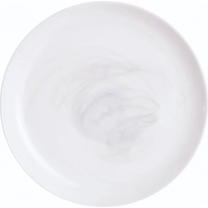 Тарелка обеденная LUMINARC DIWALI MARBRE WHITE 25 см Q8840