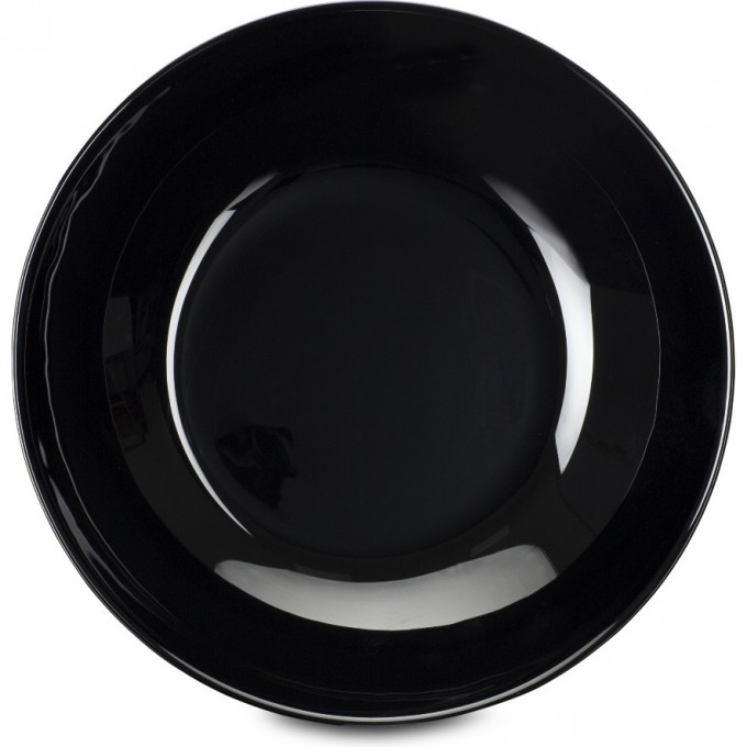 Тарелка суповая LUMINARC ЛИЛИ ЧЕРНЫЙ 20 см V0462