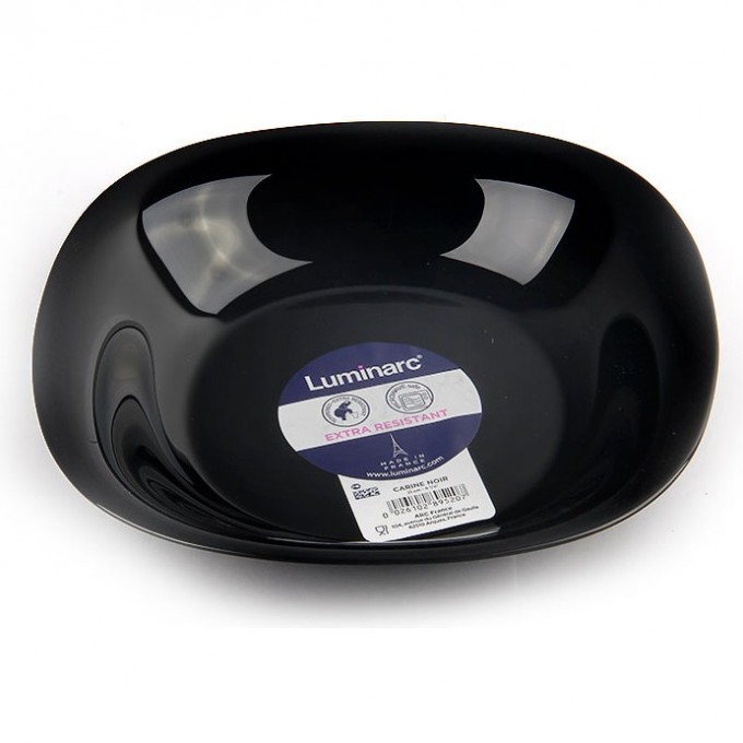 Тарелка суповая LUMINARC НЬЮ КАРИН черная 21 см L9818